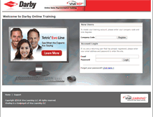 Tablet Screenshot of darby.dentrek.com